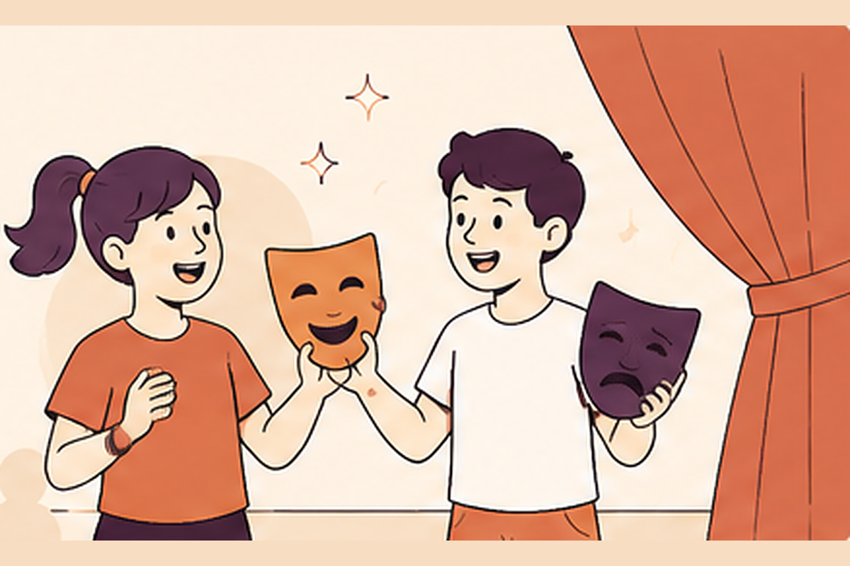 Illustrazione del corso Recitazione bambini a Destino Libero